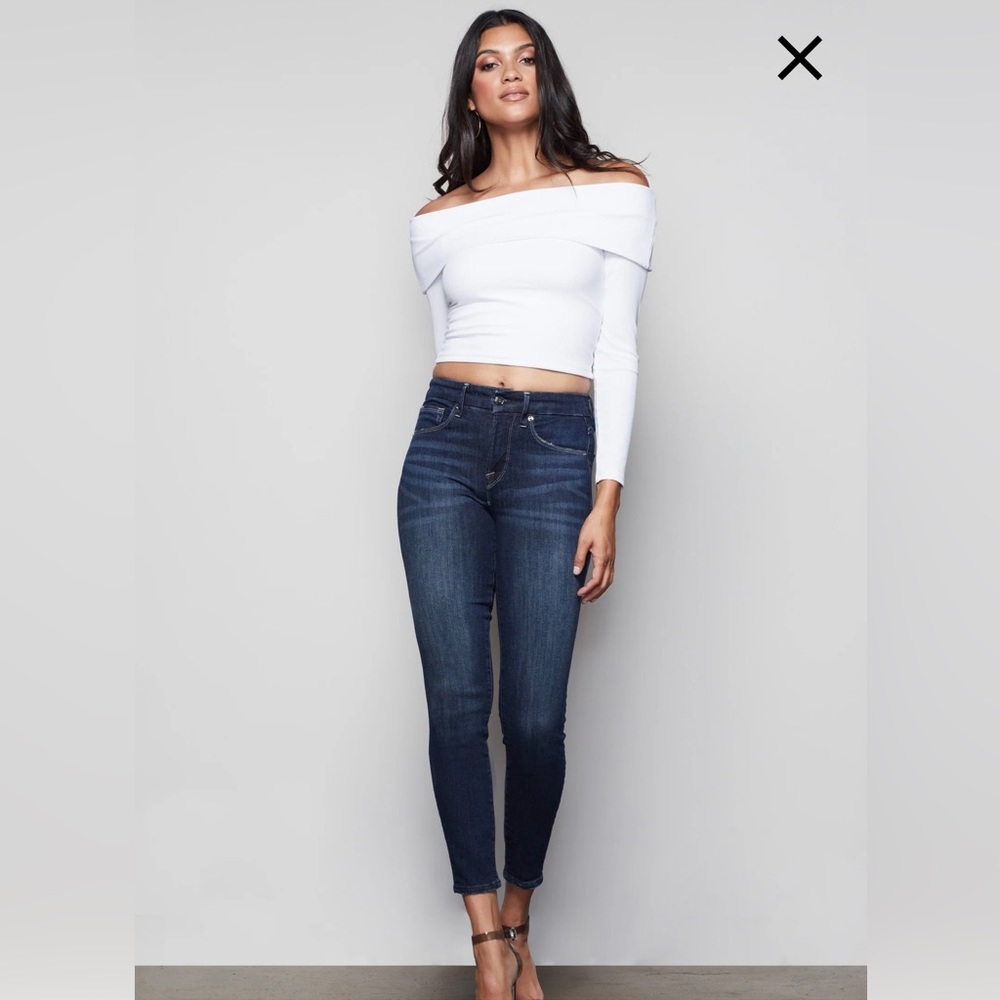 Good American Good Legs Crop Size 29